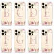 Monogram & Floral iPhone 14 Pro Max Ultra Clear Case on Sale