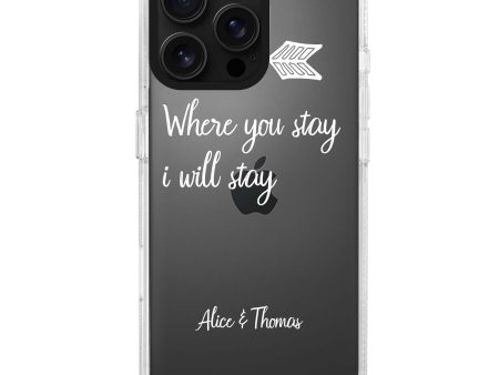 Always be true love with passion II iPhone Ultra Clear Case Hot on Sale