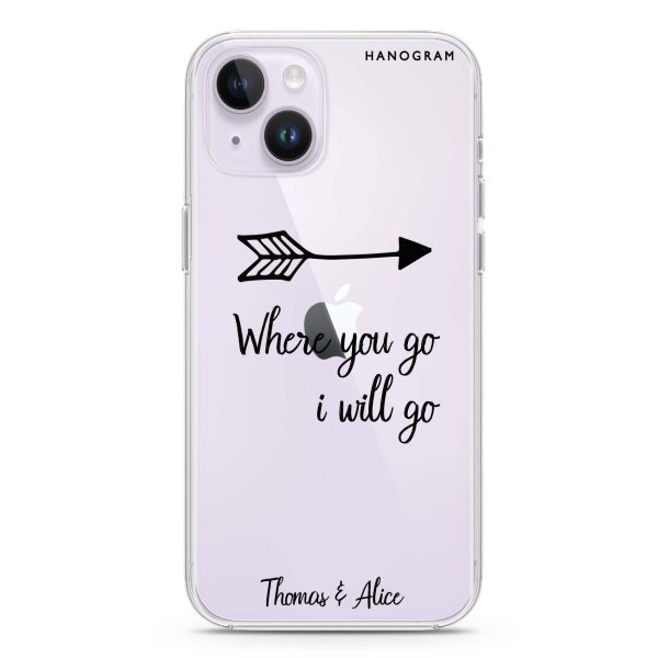 Always love together iPhone 14 Plus Ultra Clear Case Online Sale