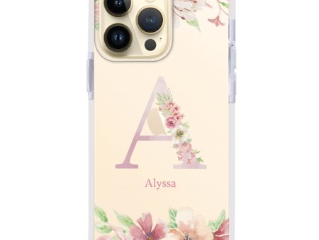 Monogram & Floral Ultra Shockproof Case Sale