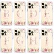 Monogram & Floral iPhone 14 Pro Max Ultra Shockproof Case Hot on Sale