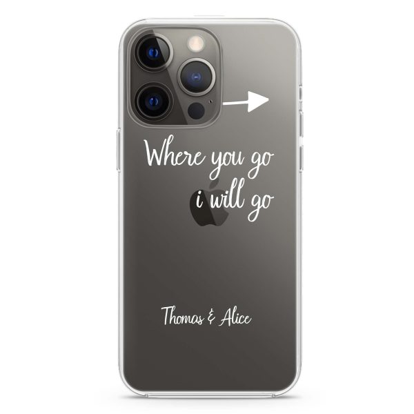 Always love together iPhone 14 Pro Max Ultra Clear Case For Cheap