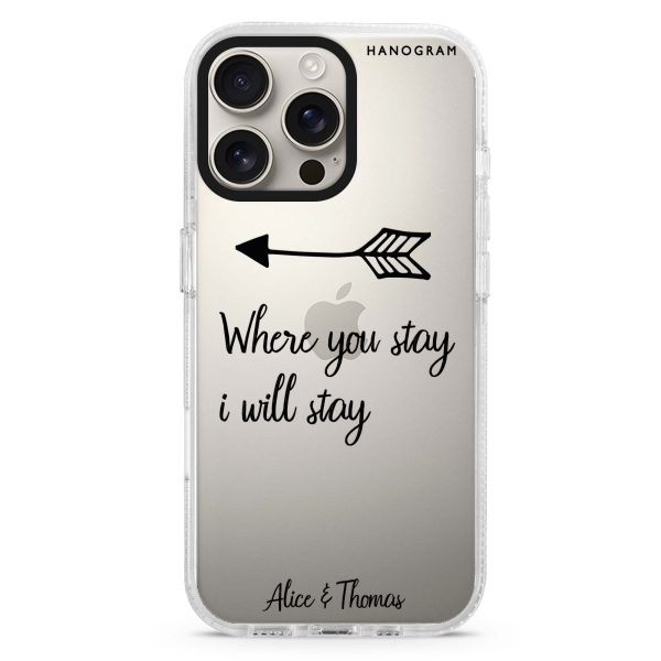 Always be true love with passion II iPhone Ultra Clear Case Hot on Sale