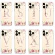 Monogram & Floral iPhone 14 Pro Max Ultra Clear Case on Sale