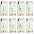 Monogram & Floral iPhone 12 Ultra Clear Case Cheap