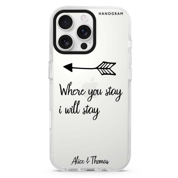 Always be true love with passion II iPhone Ultra Clear Case Hot on Sale