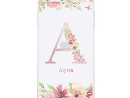 Monogram & Floral iPhone SE Ultra Clear Case Online