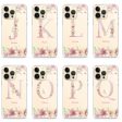 Monogram & Floral iPhone 14 Pro Max Ultra Clear Case on Sale