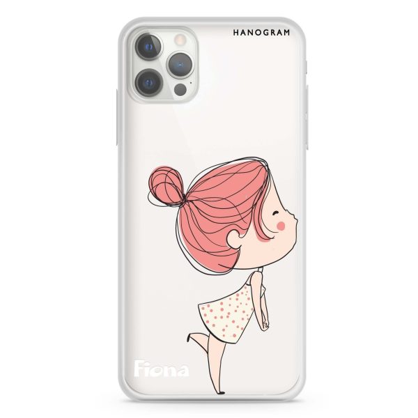 Cute girl kissing iPhone 12 Pro Max Ultra Clear Case For Sale