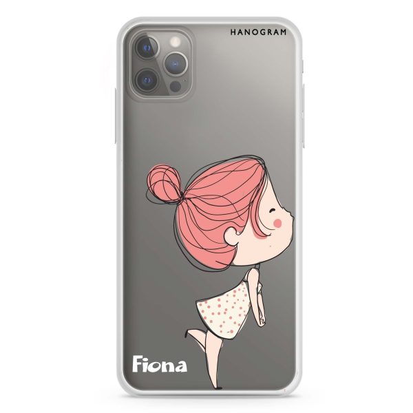 Cute girl kissing iPhone 12 Pro Max Ultra Clear Case For Sale