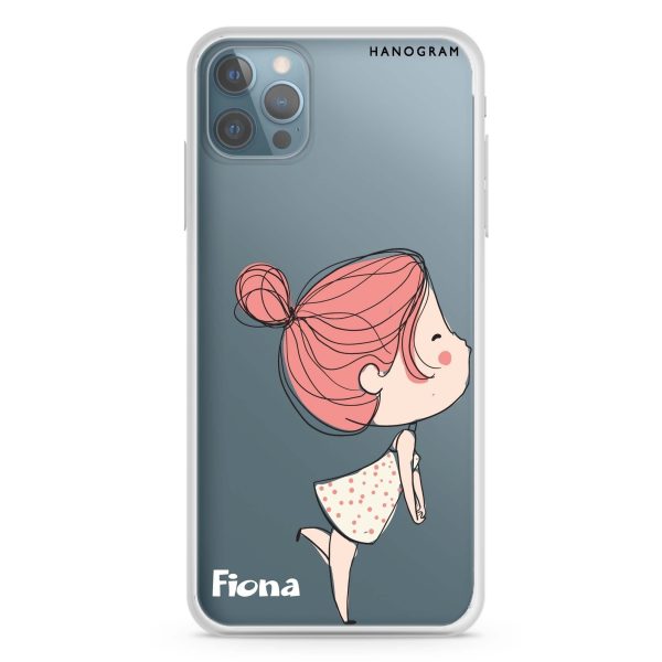 Cute girl kissing iPhone 12 Pro Max Ultra Clear Case For Sale