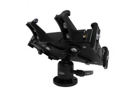 Gamber-Johnson:  TabCruzer Mini Short Desktop Mount KIT. Includes 7160-0774 TabCruzer Mini Universal Tablet Cradle and 7110-1240 Short Medium Joiner with round base plate and Vesa 75 adapter plate. on Sale