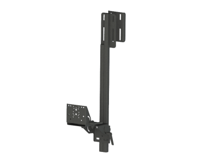 Gamber-Johnson:  Forklift Vertical Extension (7160-0856) with Dual Clam Shell with 3” Arm and Small Back Plate (7160-0420) Discount